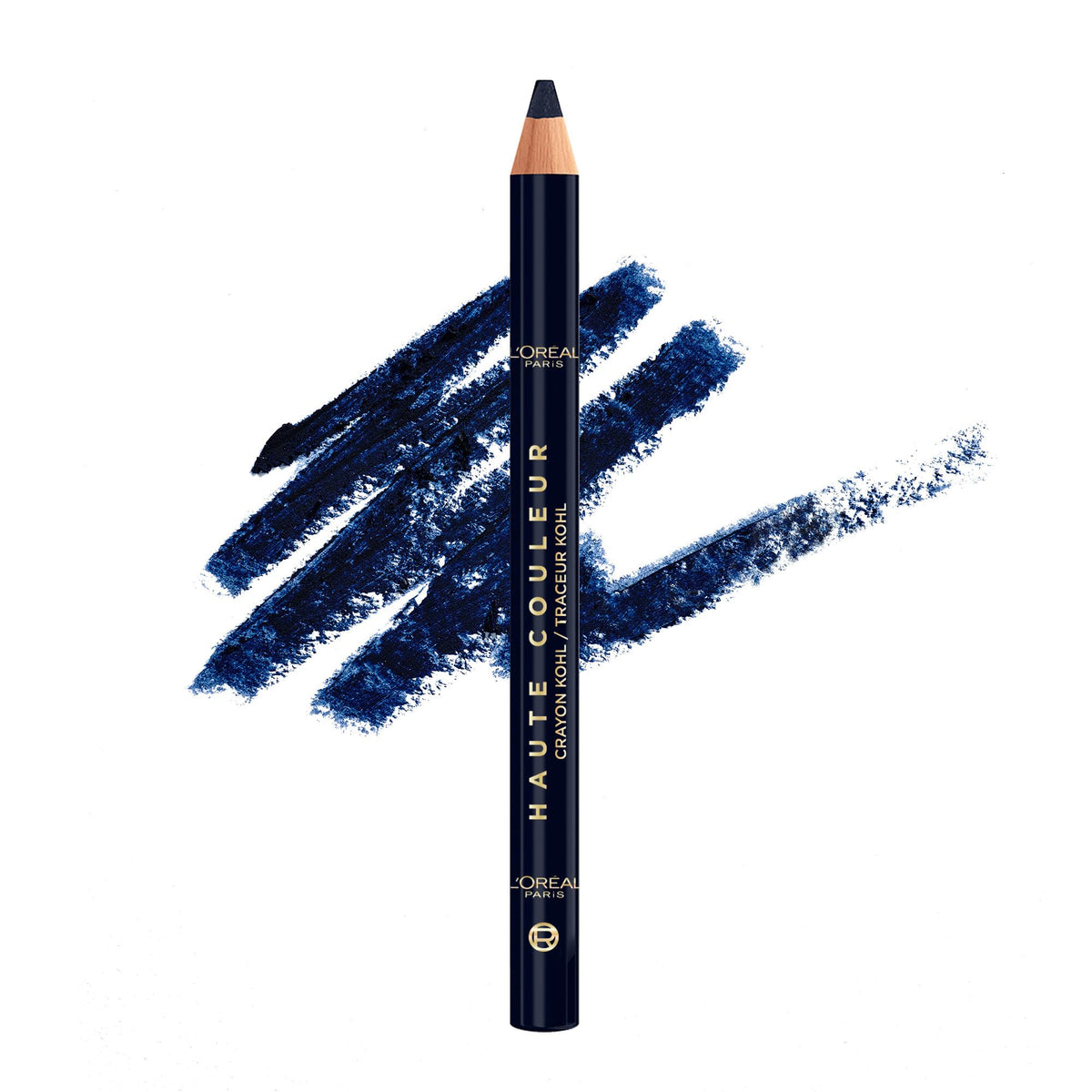 L'Oreal Paris Haute Couleur Kohl Eyeliner Pencil, Intense Eye Liner Color with Smooth Gel-Like Formula, Up To 12HR Eye Makeup Wear, 120 Brown Leather
