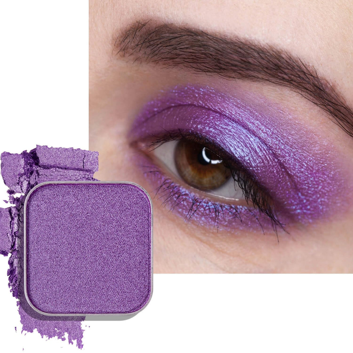 Chameleon Duochrome Eyeshadow, Plum Mauve with Blue-Green Shift