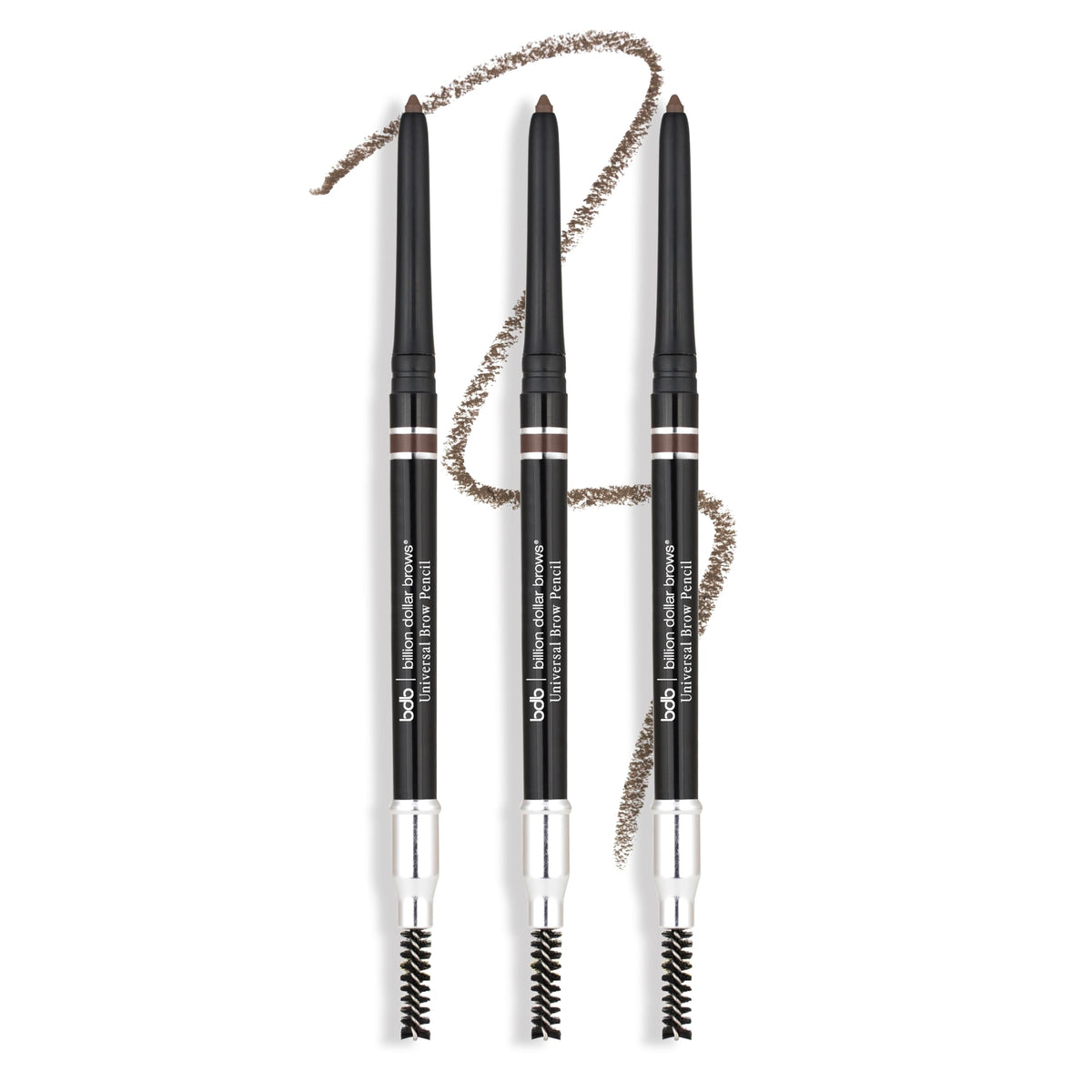 Billion Dollar Brows Universal Eyebrow Pencil Retractable Spoolie Liner