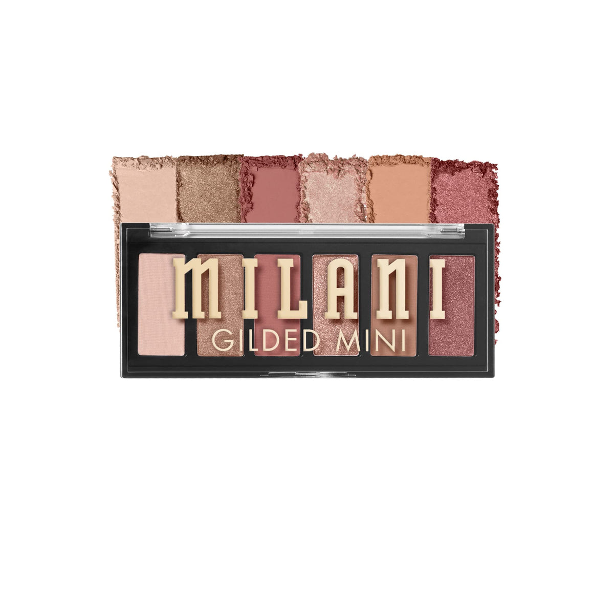 Milani Gilded Mini Eyeshadow Palette Matte Shimmer Makeup - The Wine Down