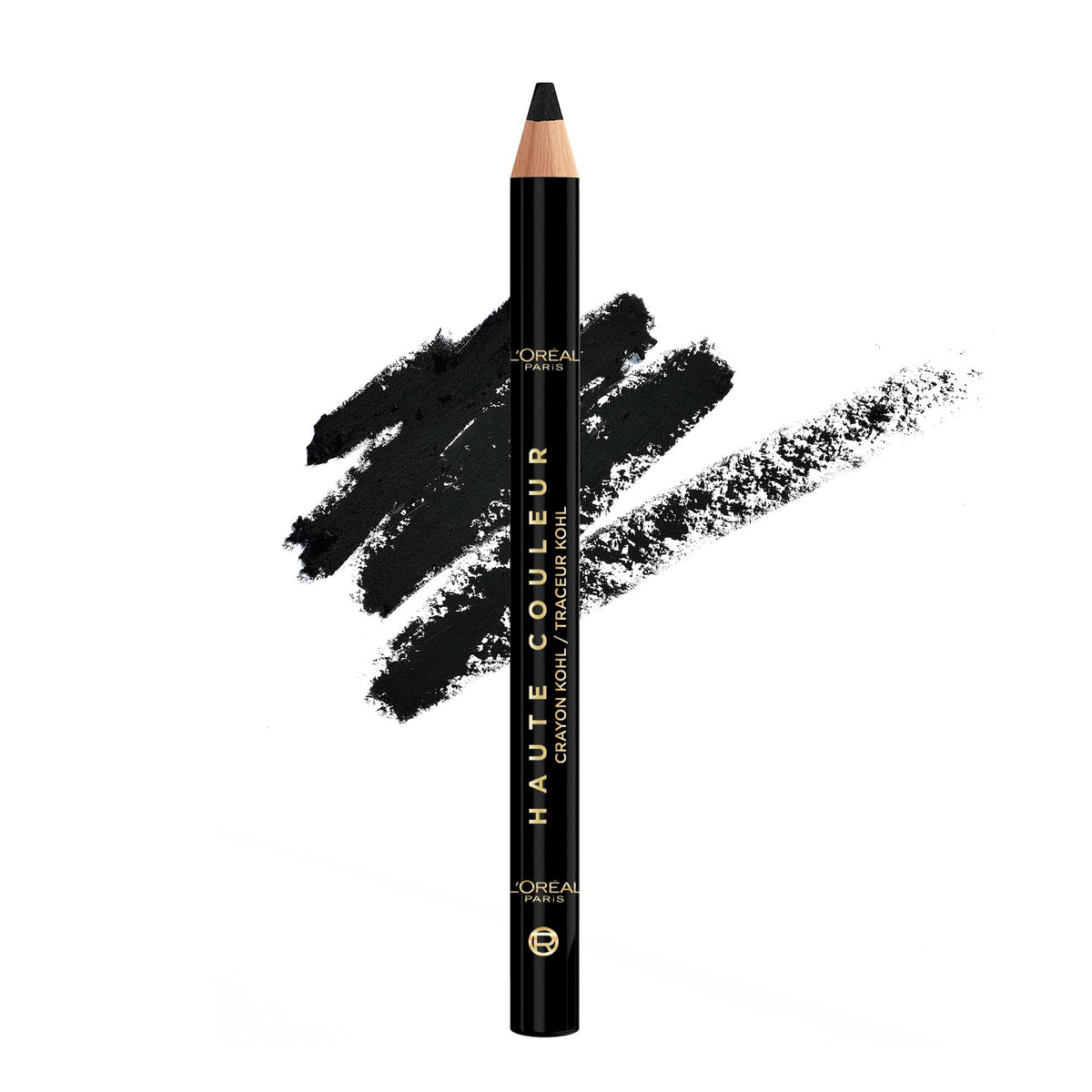 L'Oreal Paris Haute Couleur Kohl Eyeliner Pencil, Intense Eye Liner Color with Smooth Gel-Like Formula, Up To 12HR Eye Makeup Wear, 120 Brown Leather