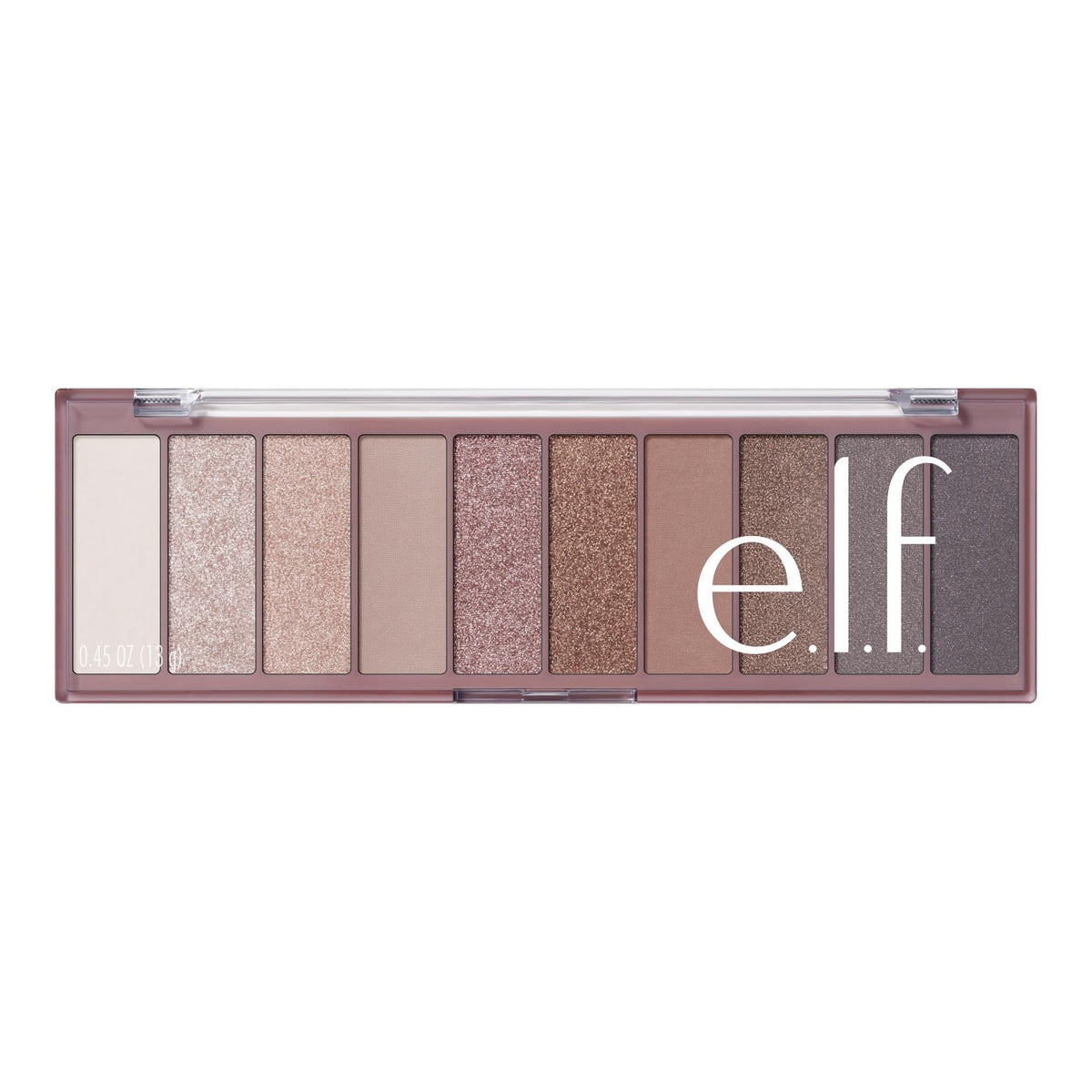 e.l.f. Perfect 10 Eyeshadow Palette, Nude Rose Gold