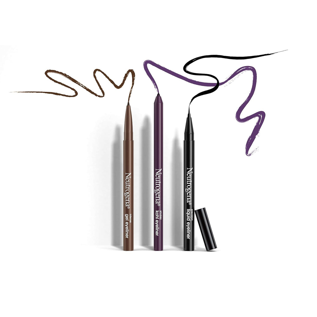 Neutrogena Smokey Kohl Eyeliner, Dark Brown, 0.014 oz