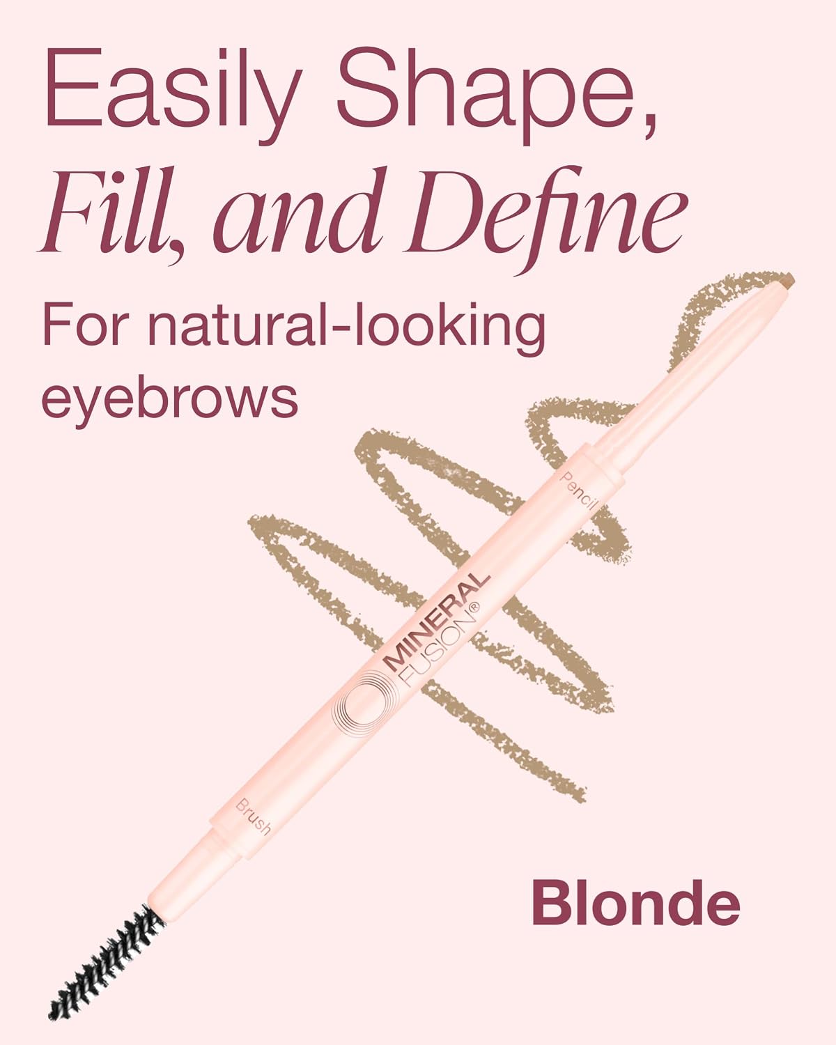 Mineral Fusion Retractable Brow Pencil (Blonde)