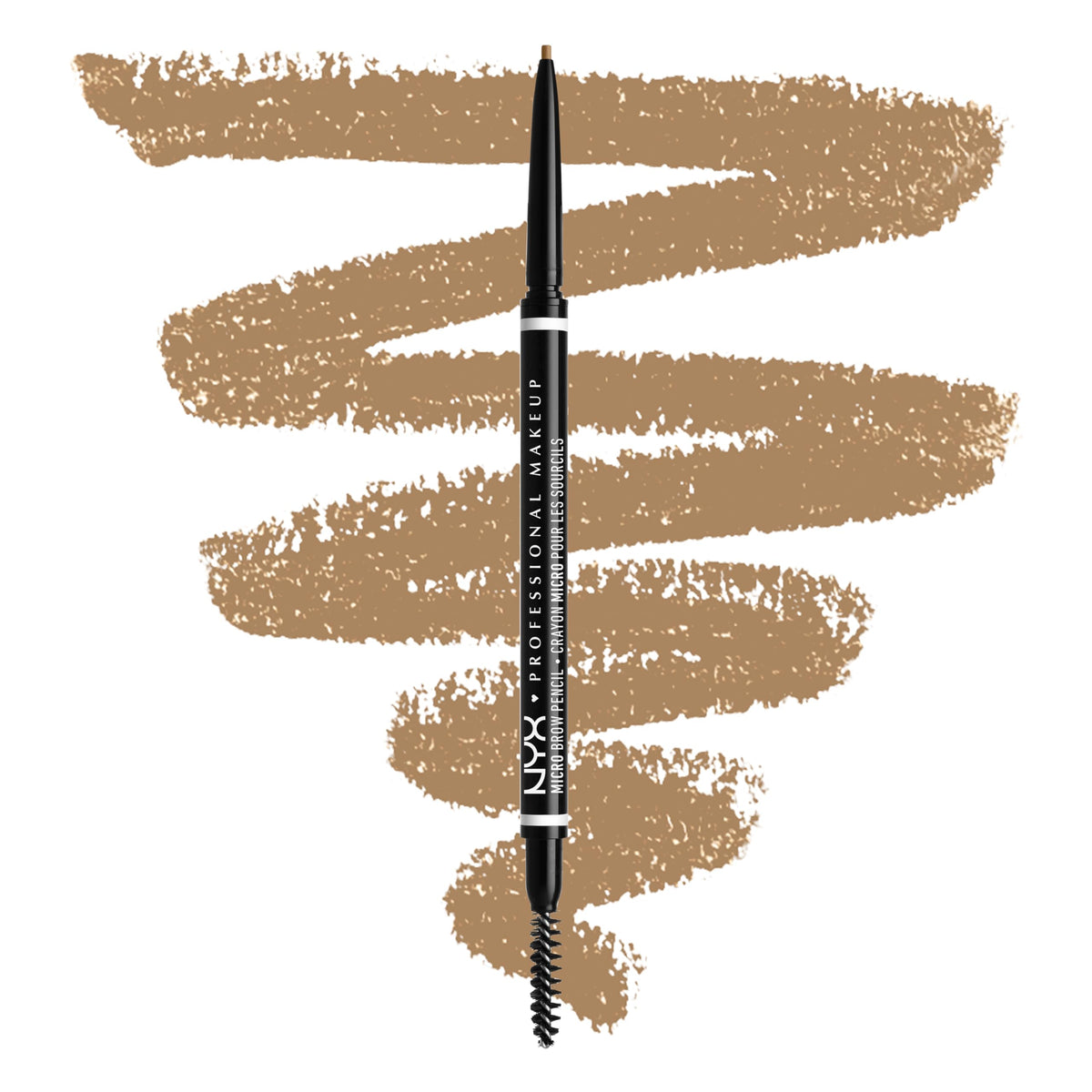 NYX PROFESSIONAL MAKEUP Micro Brow Pencil, Precise Eyebrow Pencil - Taupe