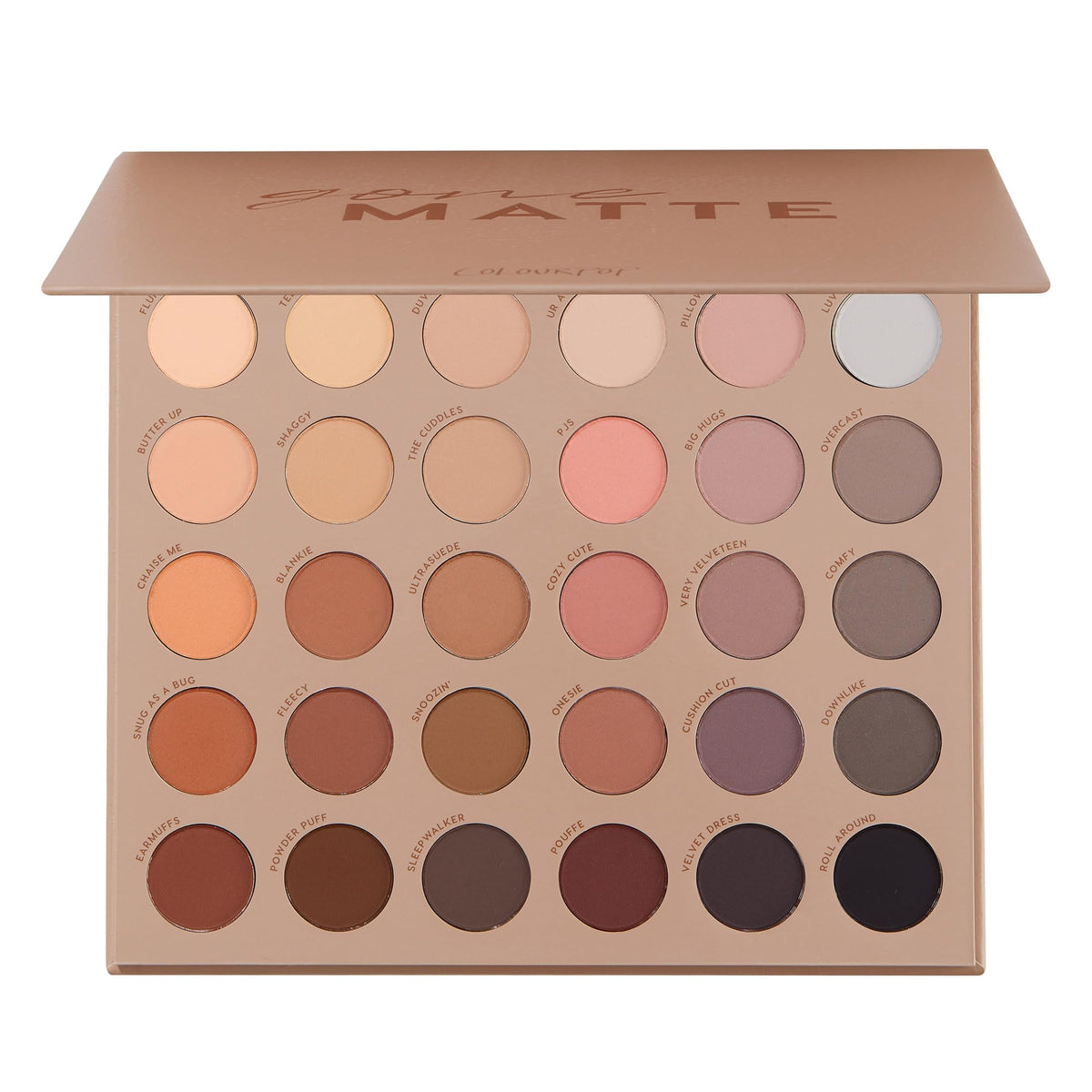 ColourPop Stone Cold Fox Eyeshadow Palette - 30 Pan Cool Tone Eye Makeup Palette with Matte & Metallic Finishes - High-Pigment Eye Makeup with a Long-Wearing Formula (1.16 oz)