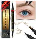 iMethod Dual-Ended Eyebrow Pen for Natural-Looking Brows, Light Brown