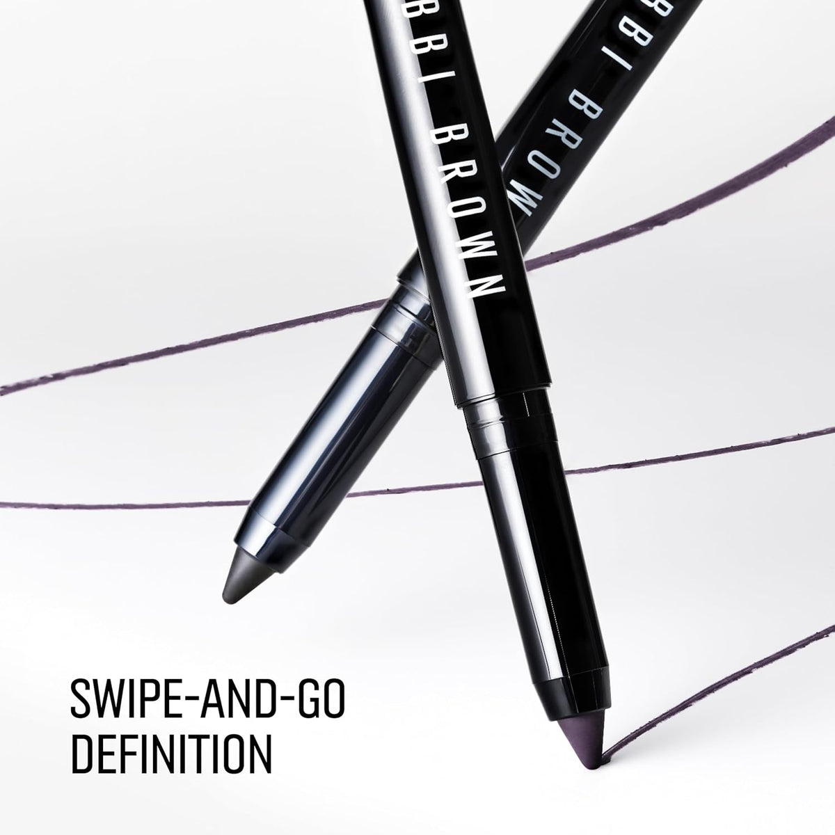 Bobbi Brown Long-Wear Cream Liner Stick | 24-Hour Waterproof, Smudge-Proof Eyeliner with Fine Tip and Built-In Sharpener | Creamy Matte Finish for Smokey Eye Makeup, 0.03 Ounce, Fog