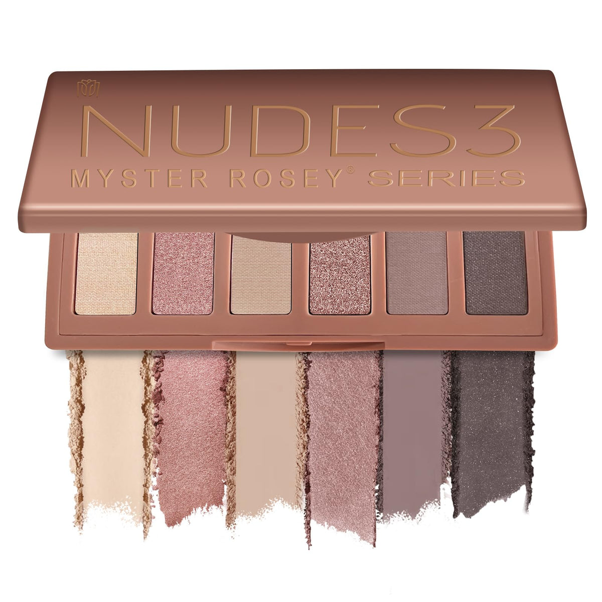 MYSTER ROSEY Nudes 2 Matte Eyeshadow Palette, Neutral Eye Shadow Palettes