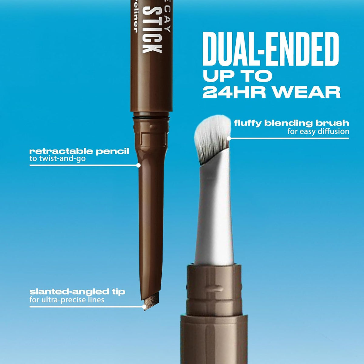 Urban Decay 24/7 Liquid Stick Retractable Waterproof Eyeliner + Brush