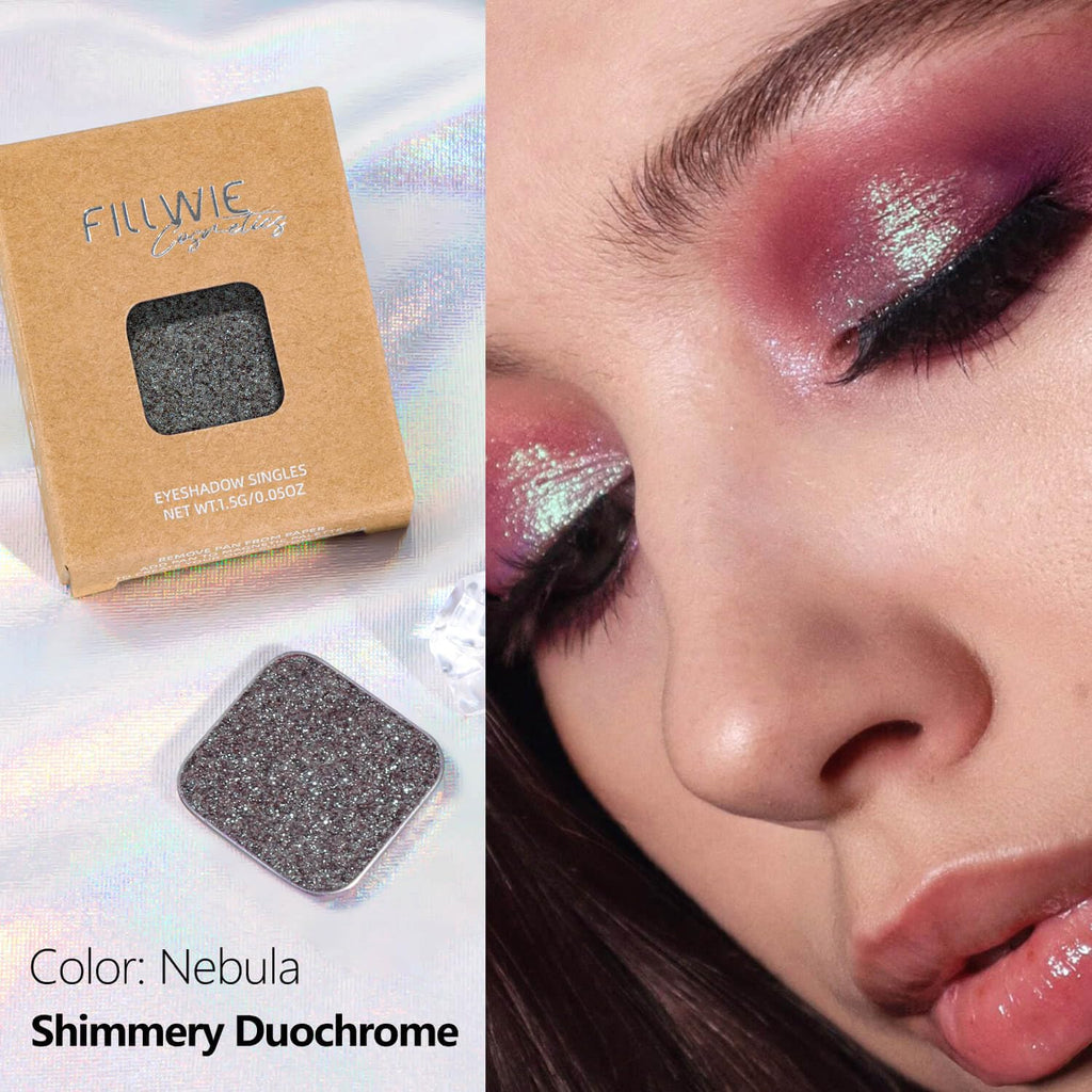 Chameleon Duochrome Eyeshadow, Plum Mauve with Blue-Green Shift