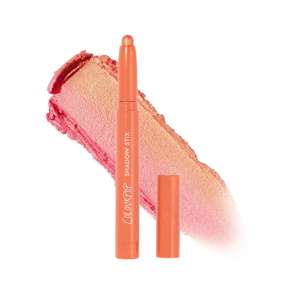 ColourPop Shadow Stix - Cream Eyeshadow Stick with Long-Lasting Color - Multi-Use Cream Makeup with a Built-In Sharpener & Precise Tip for Easy Application - Socialite (0.05 oz)