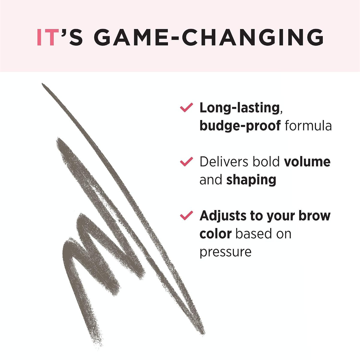 IT Cosmetics Brow Power Universal Eyebrow Pencil - Built-in Spoolie Brush