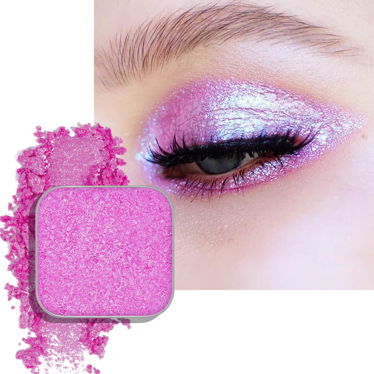 Chameleon Duochrome Eyeshadow, Plum Mauve with Blue-Green Shift
