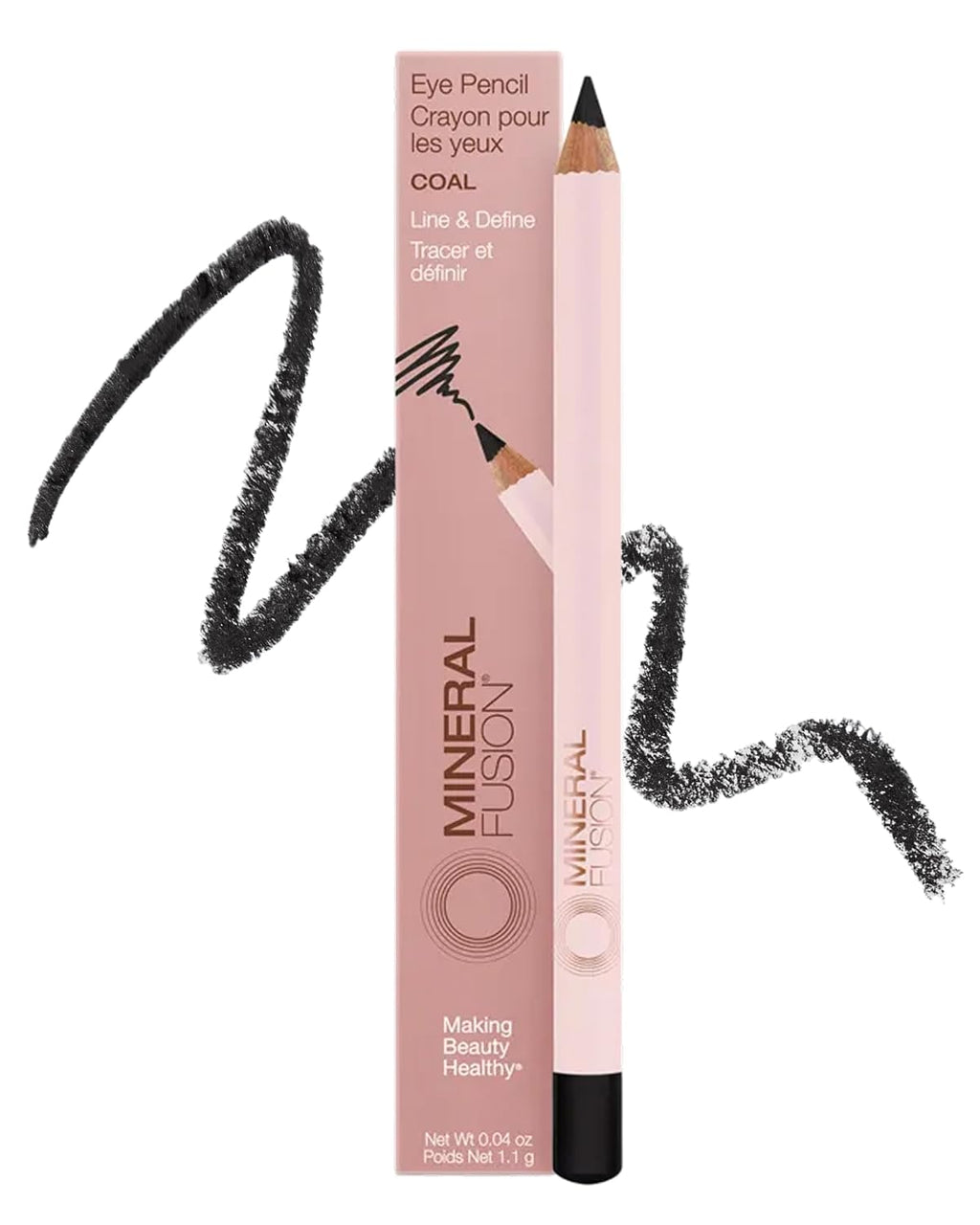 Mineral Fusion Eye Pencil (Black - Coal)