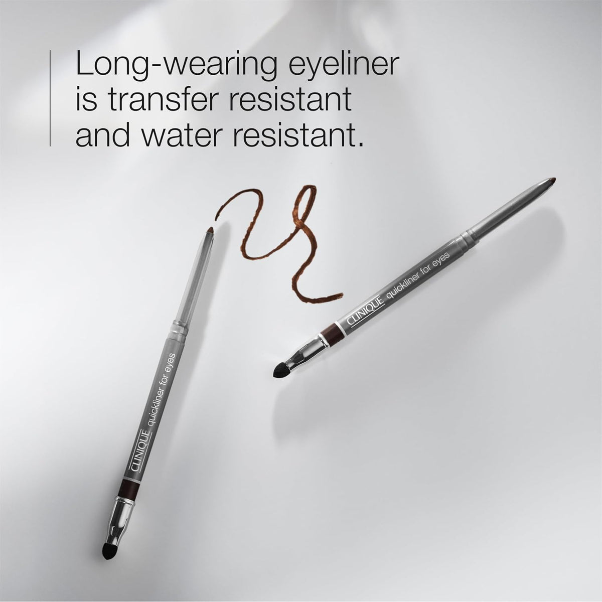 Clinique Quickliner For Eyes Eyeliner Pencil | Water Resistant, Smudge Resistant + Safe For Sensitive Eyes | 11 Shades