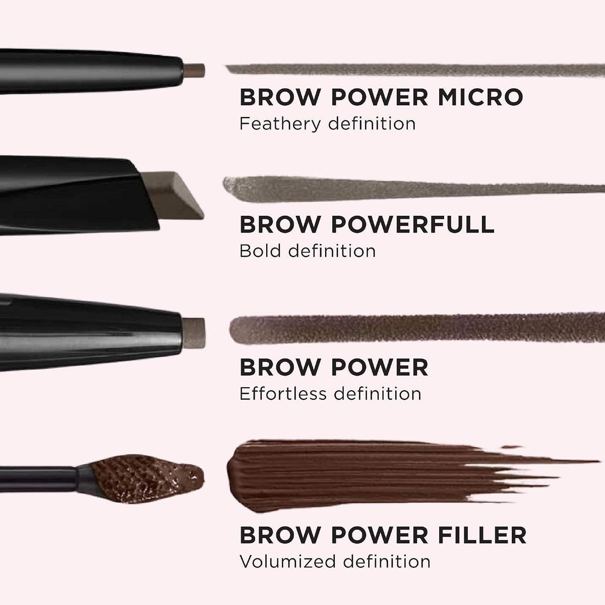 IT Cosmetics Brow Power Universal Eyebrow Pencil - Built-in Spoolie Brush