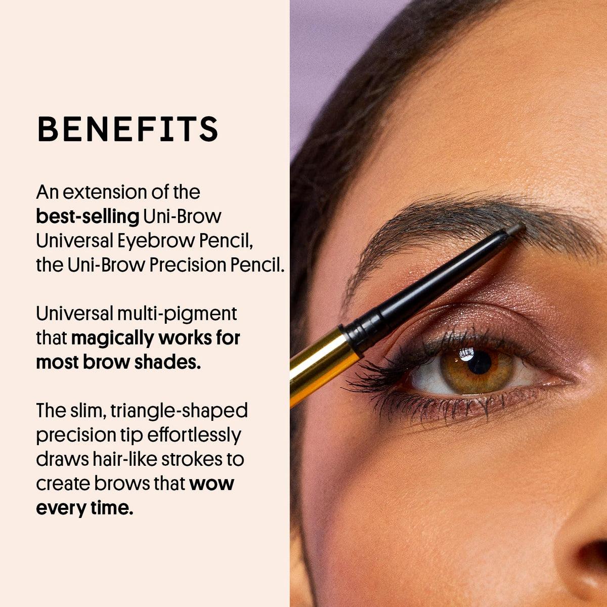 WINKY LUX Uni-Brow Precision Eyebrow Pencil - Universal Shade, Waterproof