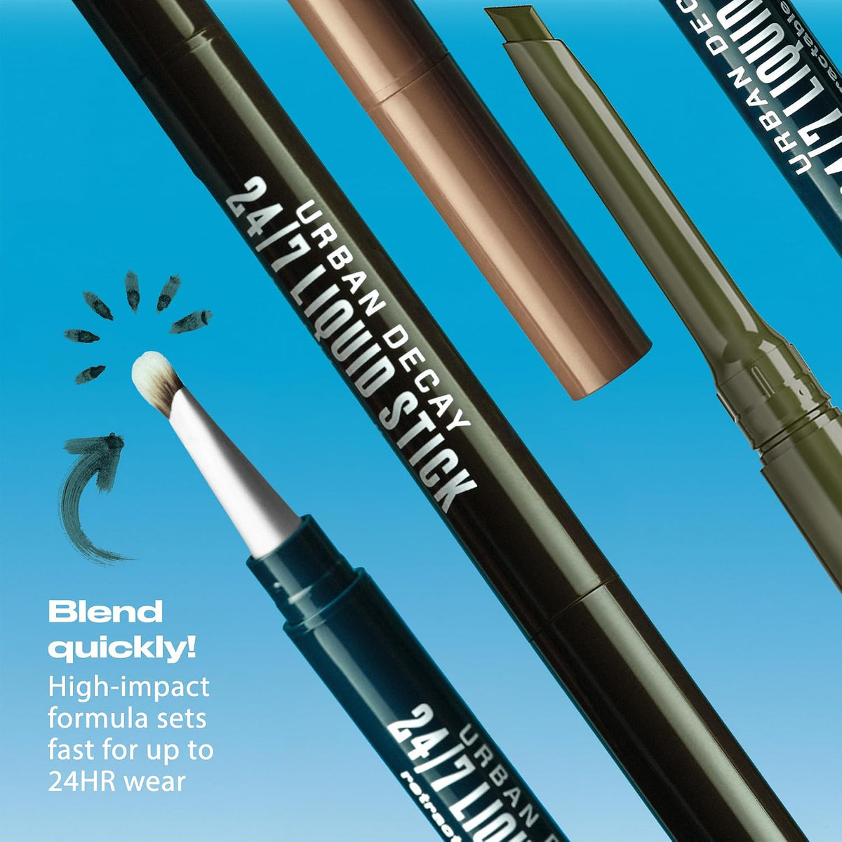 Urban Decay 24/7 Liquid Stick Retractable Waterproof Eyeliner + Brush
