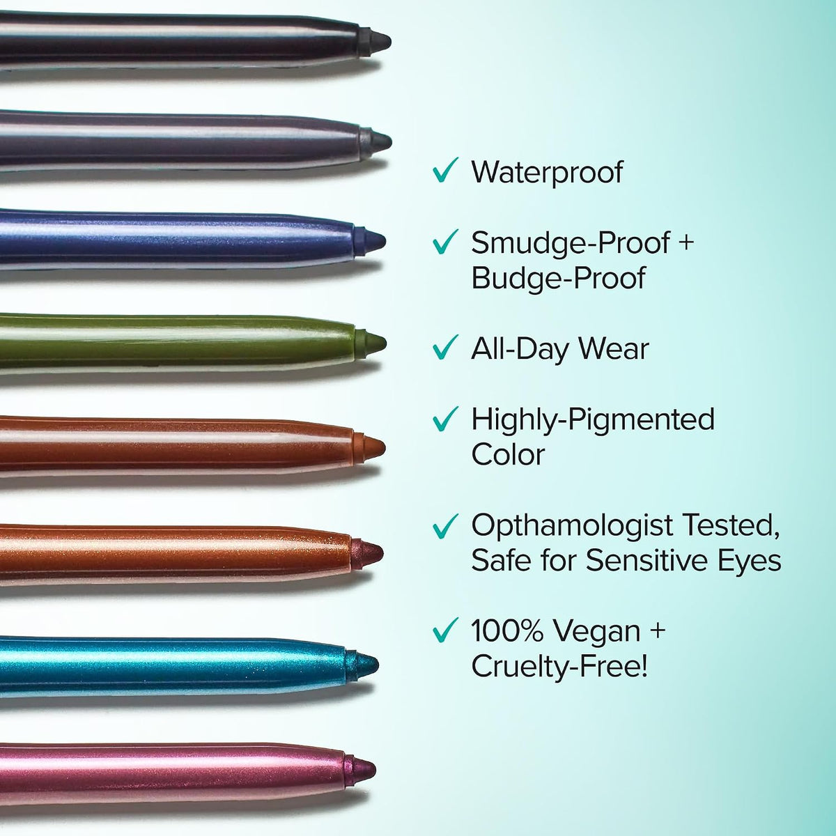 Thrive Causemetics Infinity Waterproof Eyeliner Pencil, Brown Matte Shade