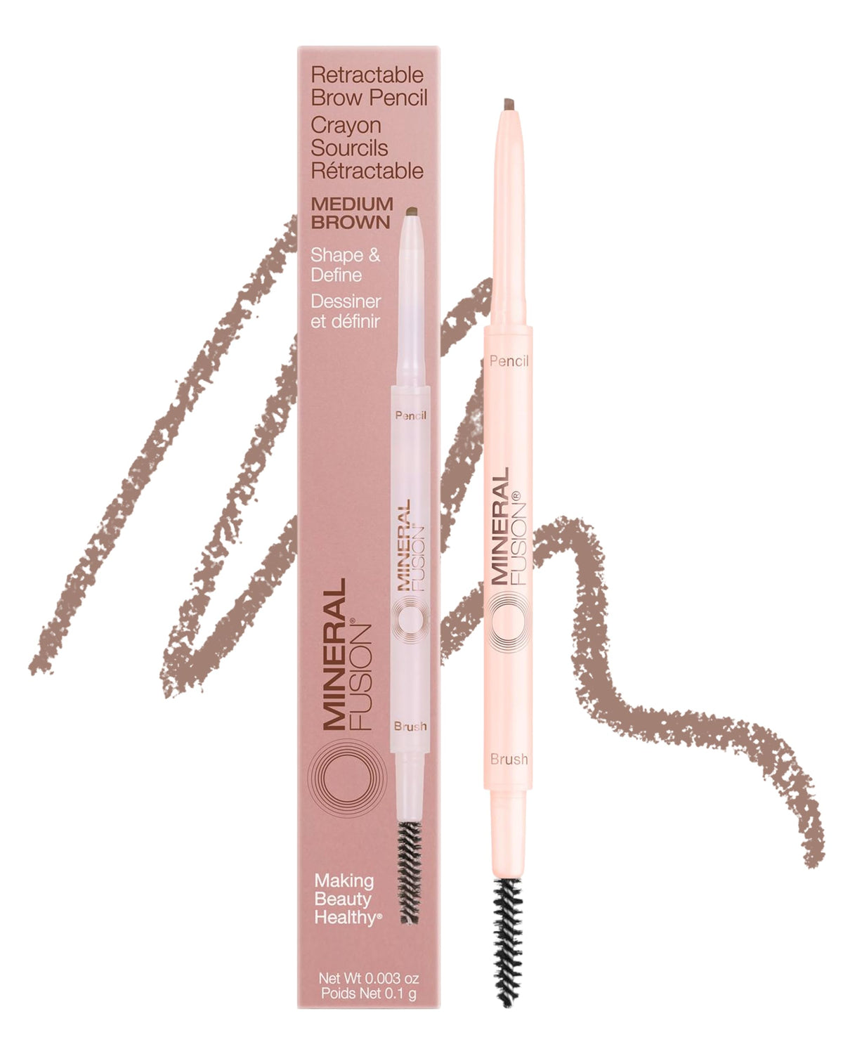 Mineral Fusion Retractable Brow Pencil (Blonde)