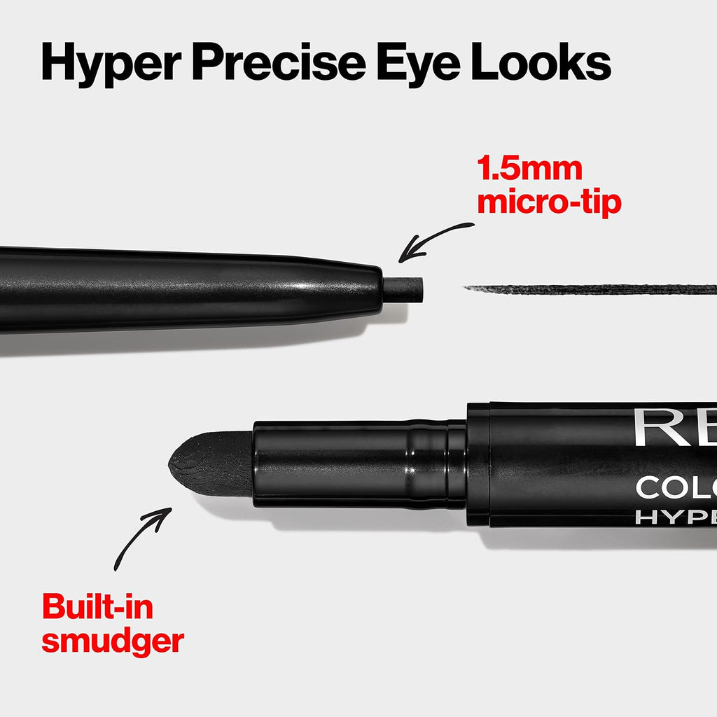 Revlon ColorStay Micro Hyper Precision Gel Eyeliner, 215 Brown, 0.002 oz