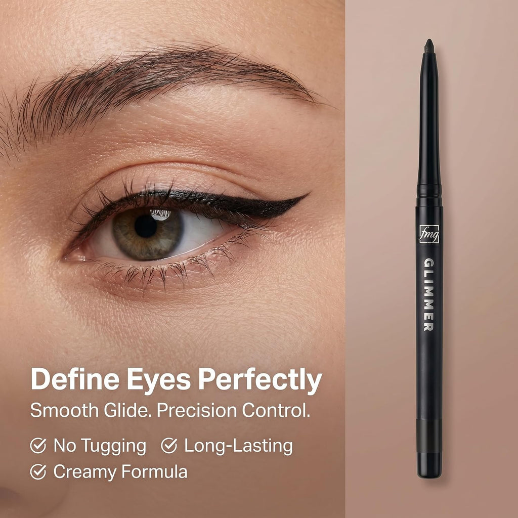 AVON Glimmer Cream Eyeliner - Blackest Black - 3 pack