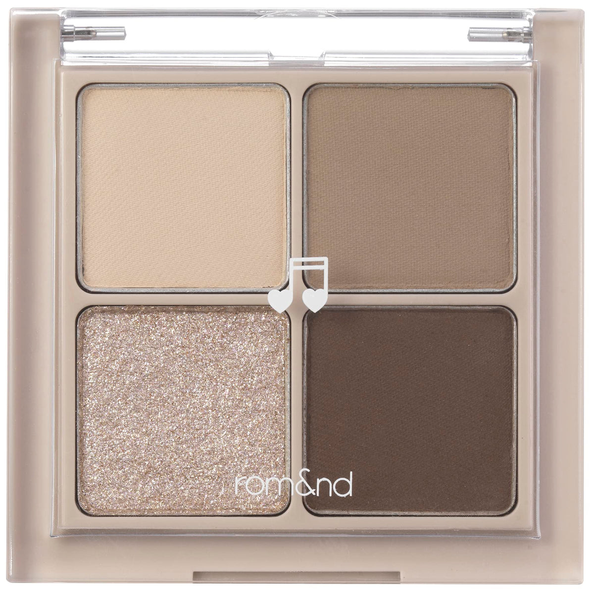 rom&nd Better Than Palette 102g (04 Dusty Fog Garden) | Eye Makeup Palette, Matte & Shimmer Eye Shadow, Sparkling Glittery, various 10 shades, Long Lasting, High Pigmented, Blendable, Warm Tones