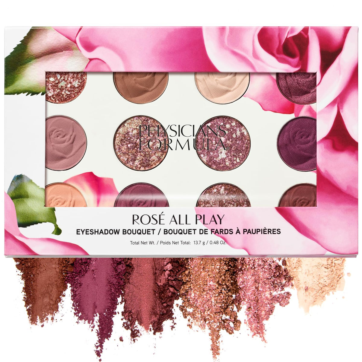 Physicians Formula Shimmer Strips Custom Eye-Enhancing Extreme Shimmer Shadow & Liner, Hypoallergenic Eyeshadow Palette with Reflective Liquid Powders – Nude Eyes