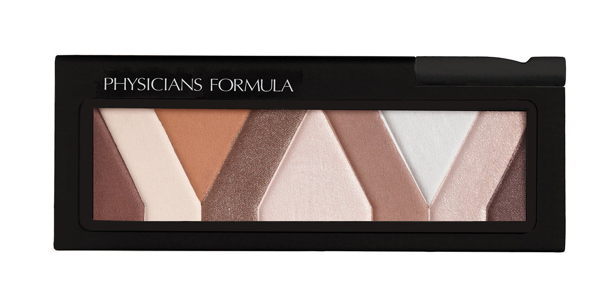 Physicians Formula Shimmer Strips Custom Eye-Enhancing Extreme Shimmer Shadow & Liner, Hypoallergenic Eyeshadow Palette with Reflective Liquid Powders – Nude Eyes