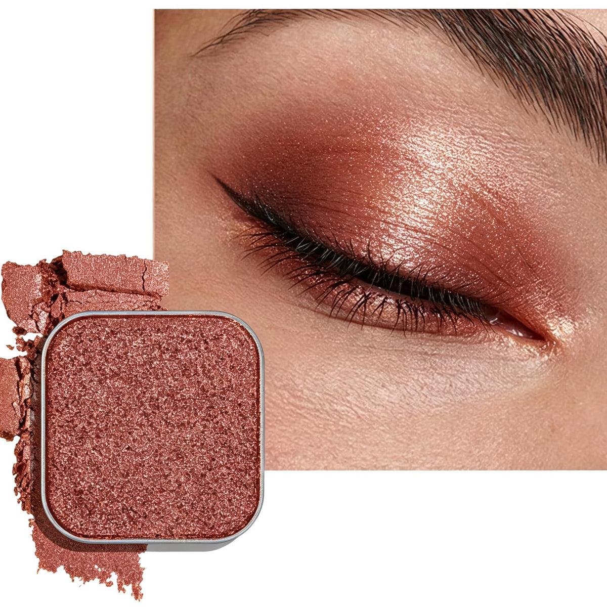 Chameleon Duochrome Eyeshadow, Plum Mauve with Blue-Green Shift