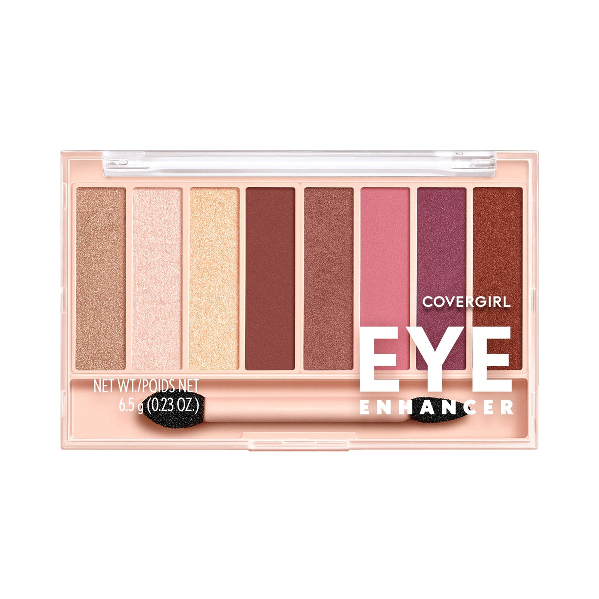 COVERGIRL - Eye Enhancers 4-Kit Eyeshadow, silky, sheer formula, double ended applicator, 100% Cruelty-free