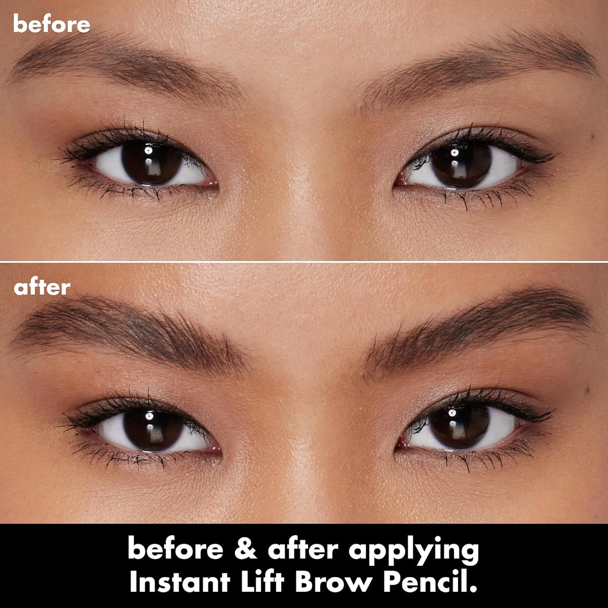 e.l.f. Instant Lift Brow Pencil, Dual-Sided, Neutral Brown