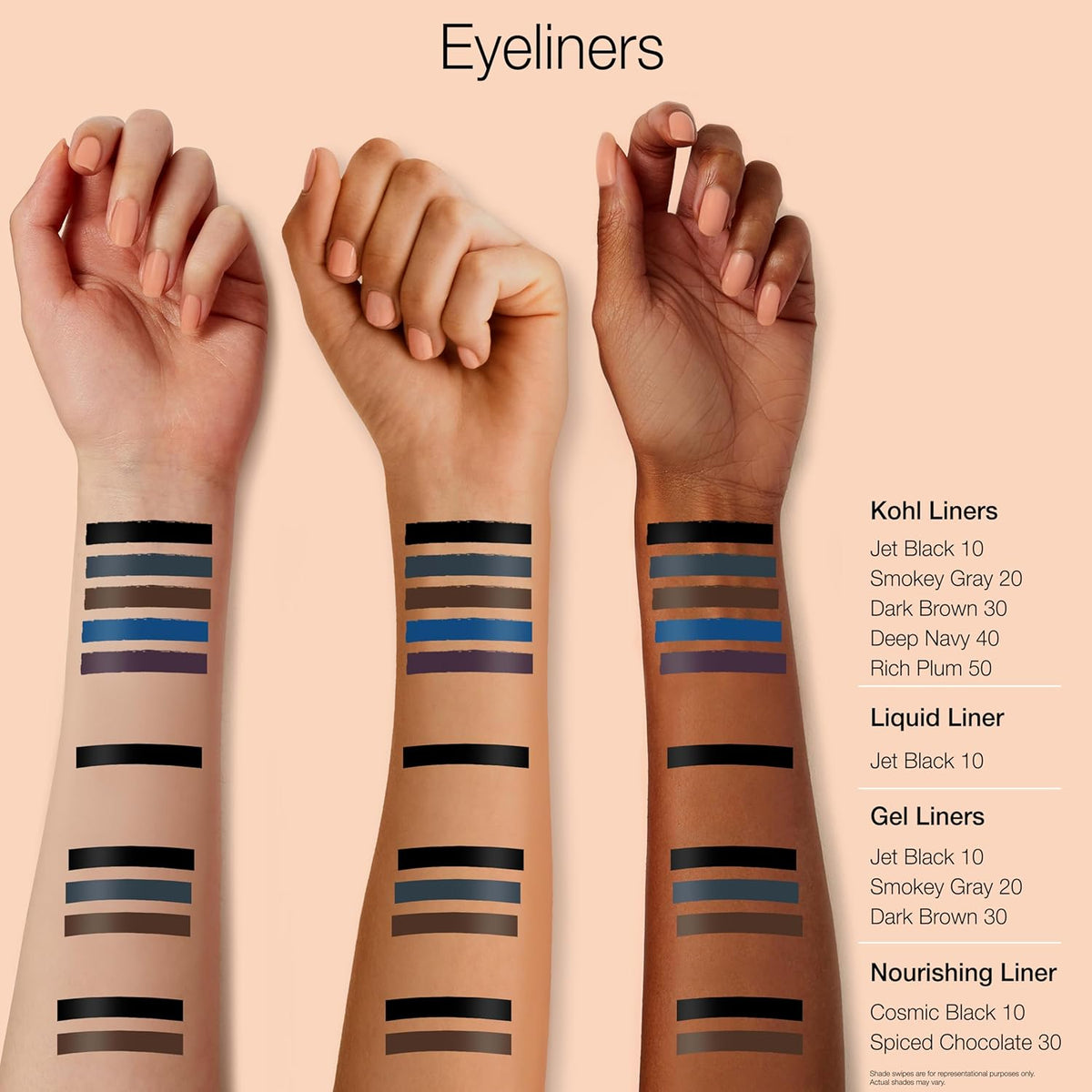 Neutrogena Intense Gel Eyeliner, Dark Brown, 0.004 oz