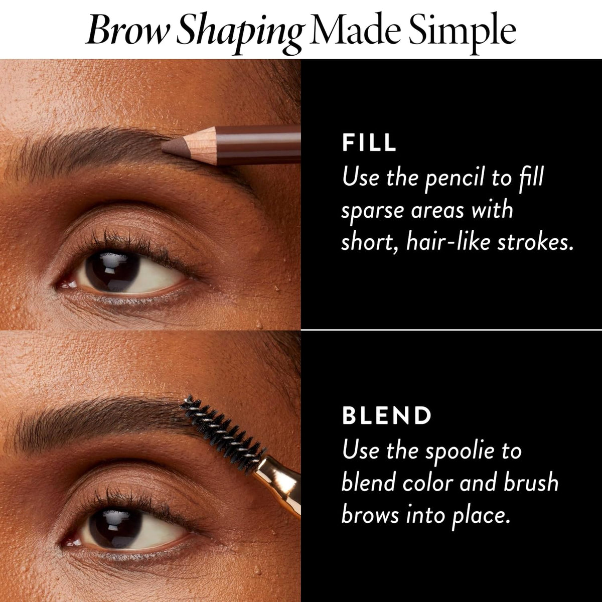 LAURA GELLER NEW YORK Bravo Brows Soft Pencil + Brush, Blonde