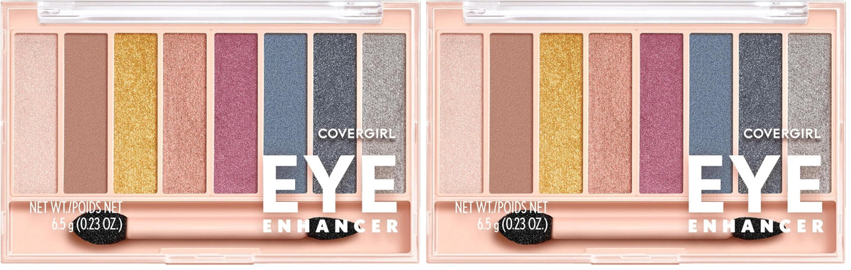COVERGIRL - Eye Enhancers 4-Kit Eyeshadow, silky, sheer formula, double ended applicator, 100% Cruelty-free