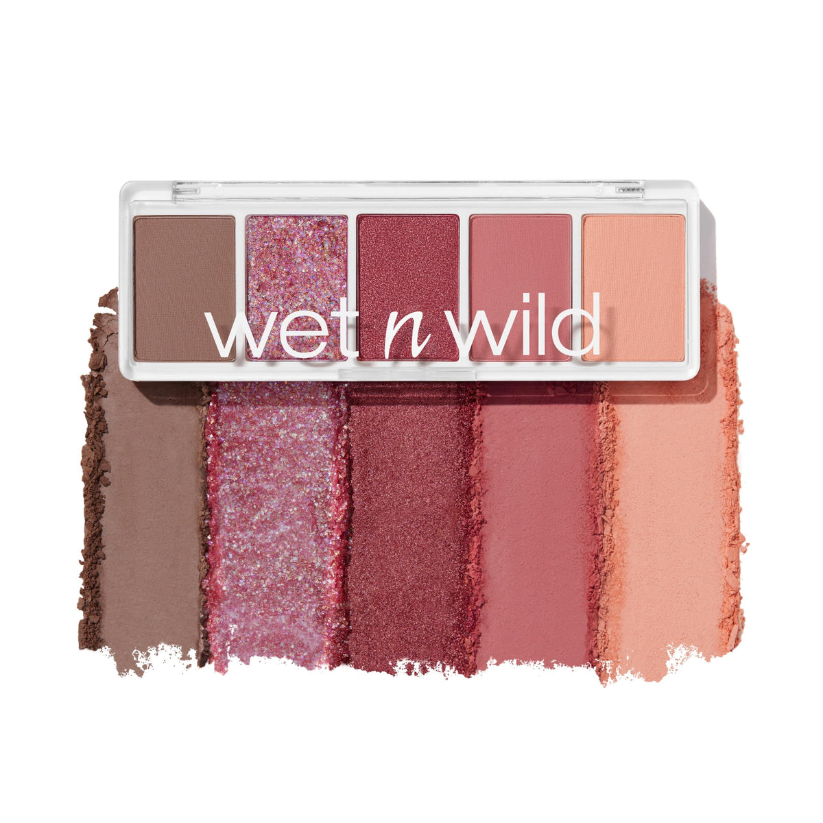 wet n wild Color Icon Eyeshadow Makeup 5 Pan Palette, Matte, Shimmer, Metallic, Long Wearing, Rich Buttery Pigment, Cruelty Free - Walking On Eggshells
