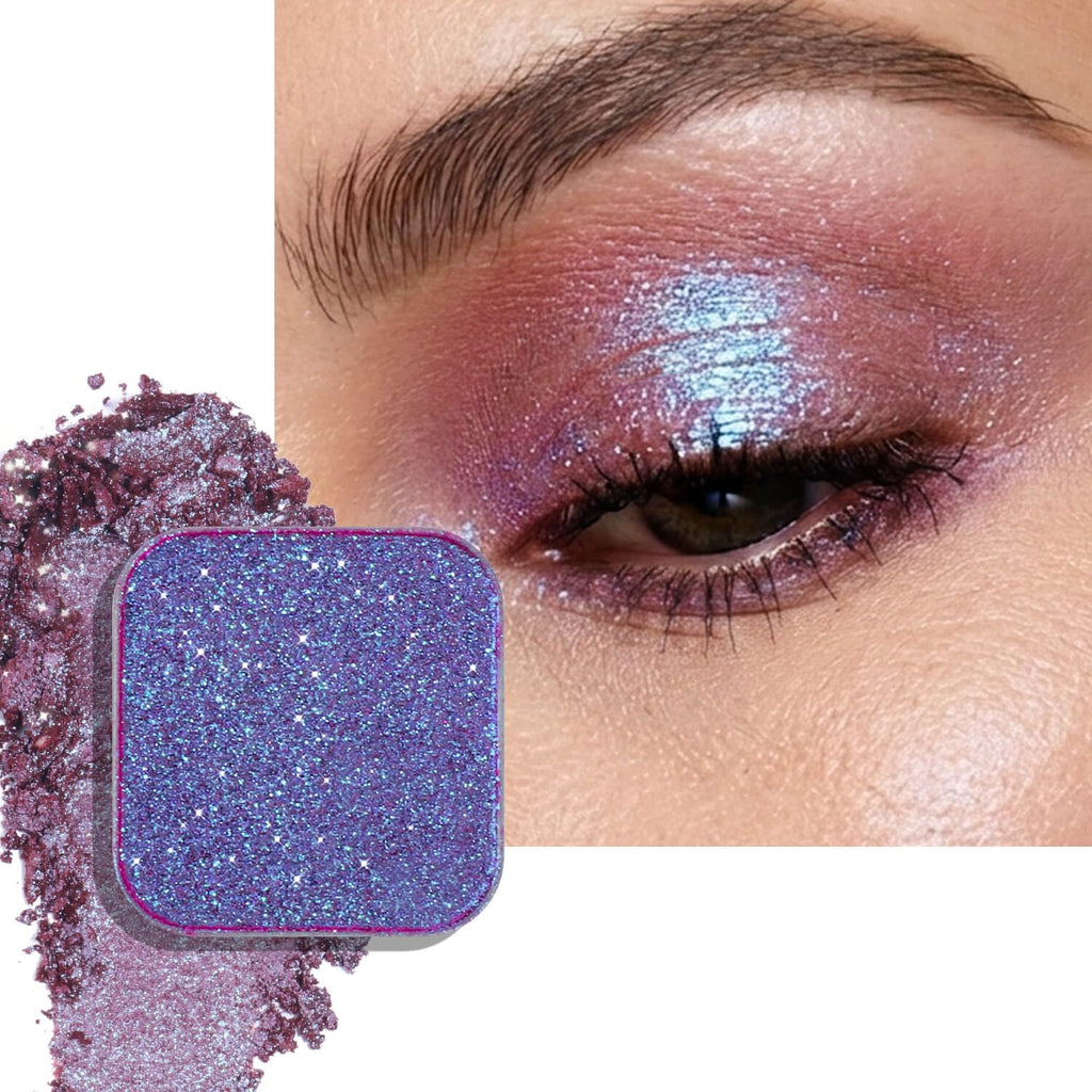 Chameleon Duochrome Eyeshadow, Plum Mauve with Blue-Green Shift
