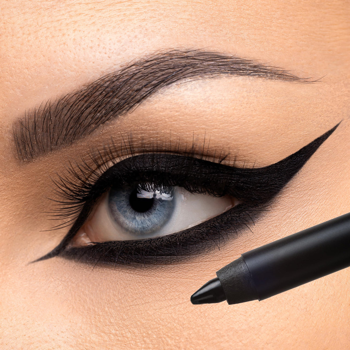 K7L Brown Eyeliner Pencil, Longwear, Waterproof, Smudge-Proof