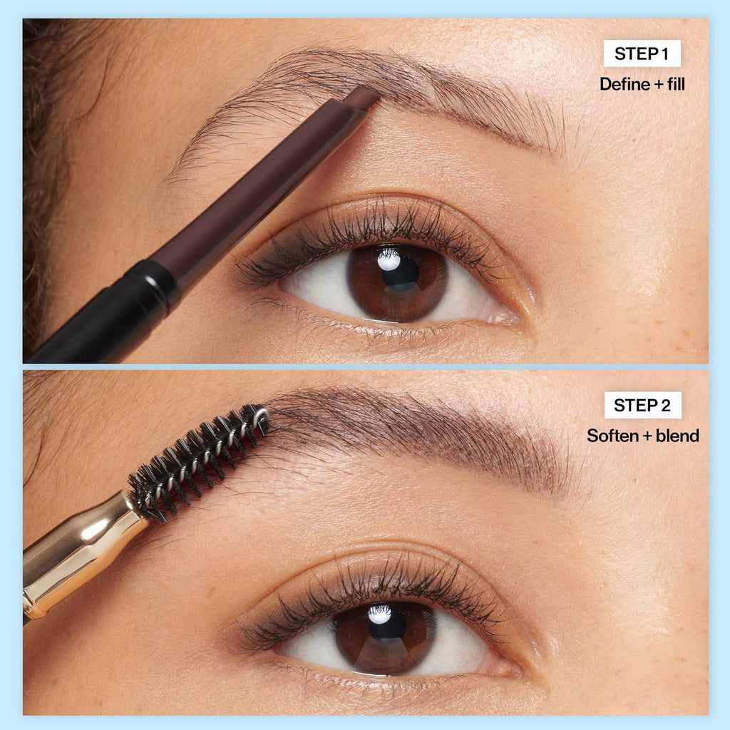 Revlon ColorStay Brow Pencil, 220 Dark Brown, 0.021 oz