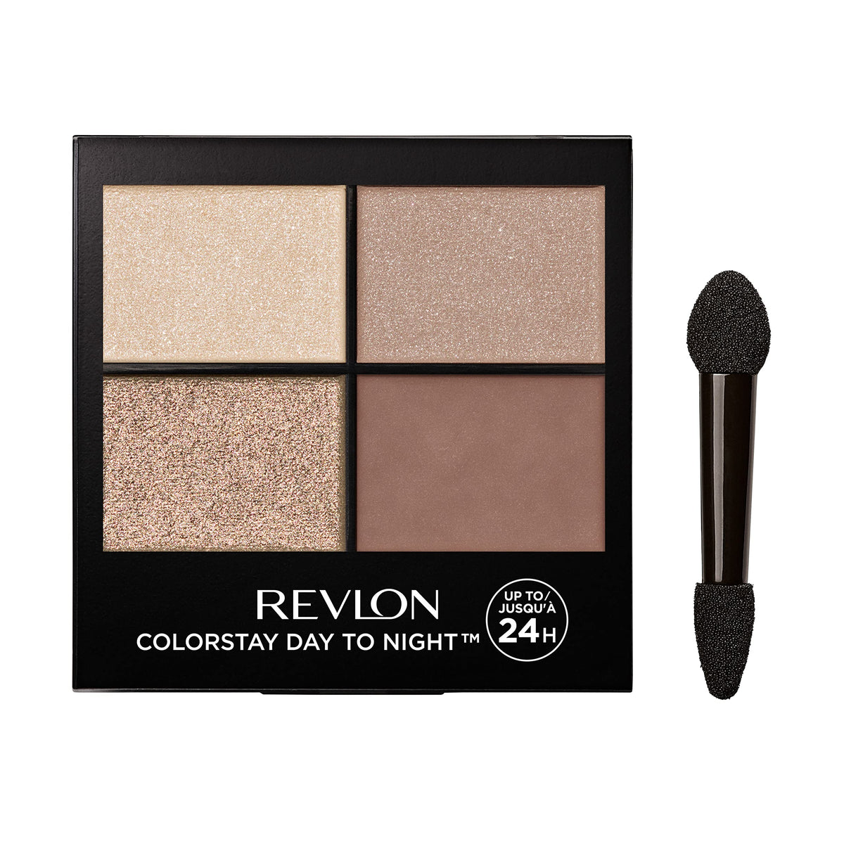 Revlon ColorStay Day to Night Eyeshadow Quad, 555 Moonlit, 0.16 oz