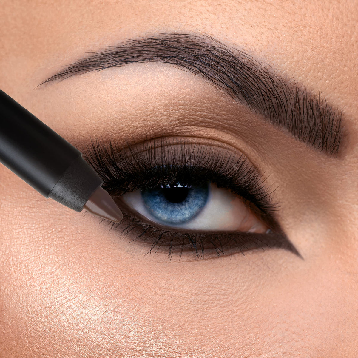 K7L Brown Eyeliner Pencil, Longwear, Waterproof, Smudge-Proof