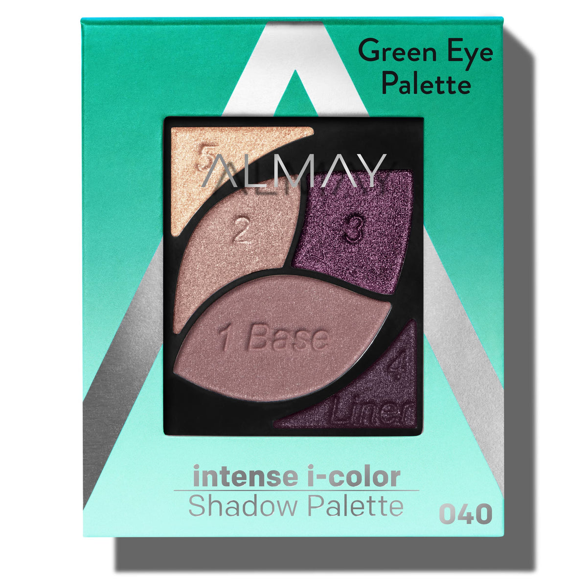 Almay Intense I-Color Enhancing Eyeshadow Palette, 010 Brown Eyes, 0.1 oz