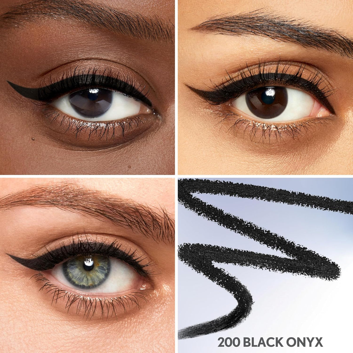 COVERGIRL Perfect Point Plus Eyeliner Pencil, Black Onyx Pack of 1, Long-Lasting, Versatile Black Eyeliner, Soft Smudging Tip, No Sharpening Needed