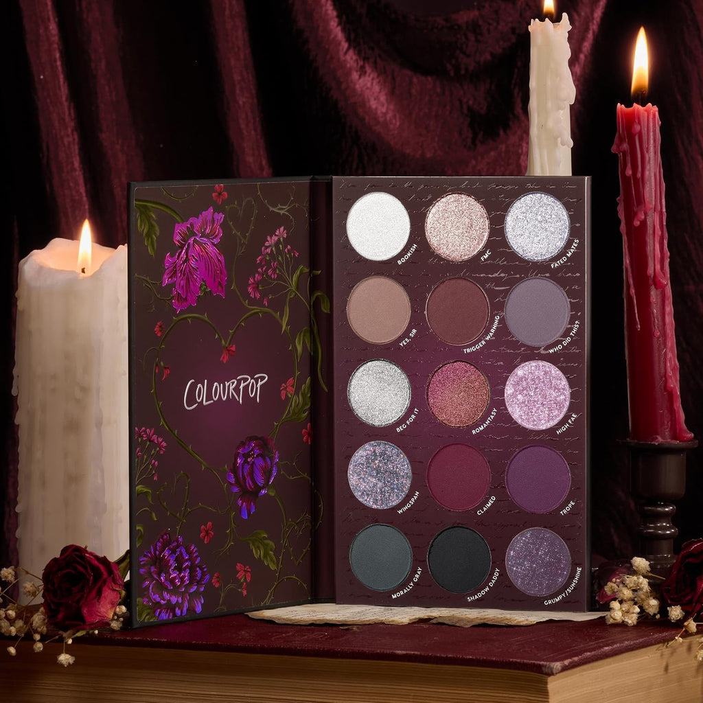 ColourPop A Shadow of Secrets Eyeshadow Palette, 15 Shades