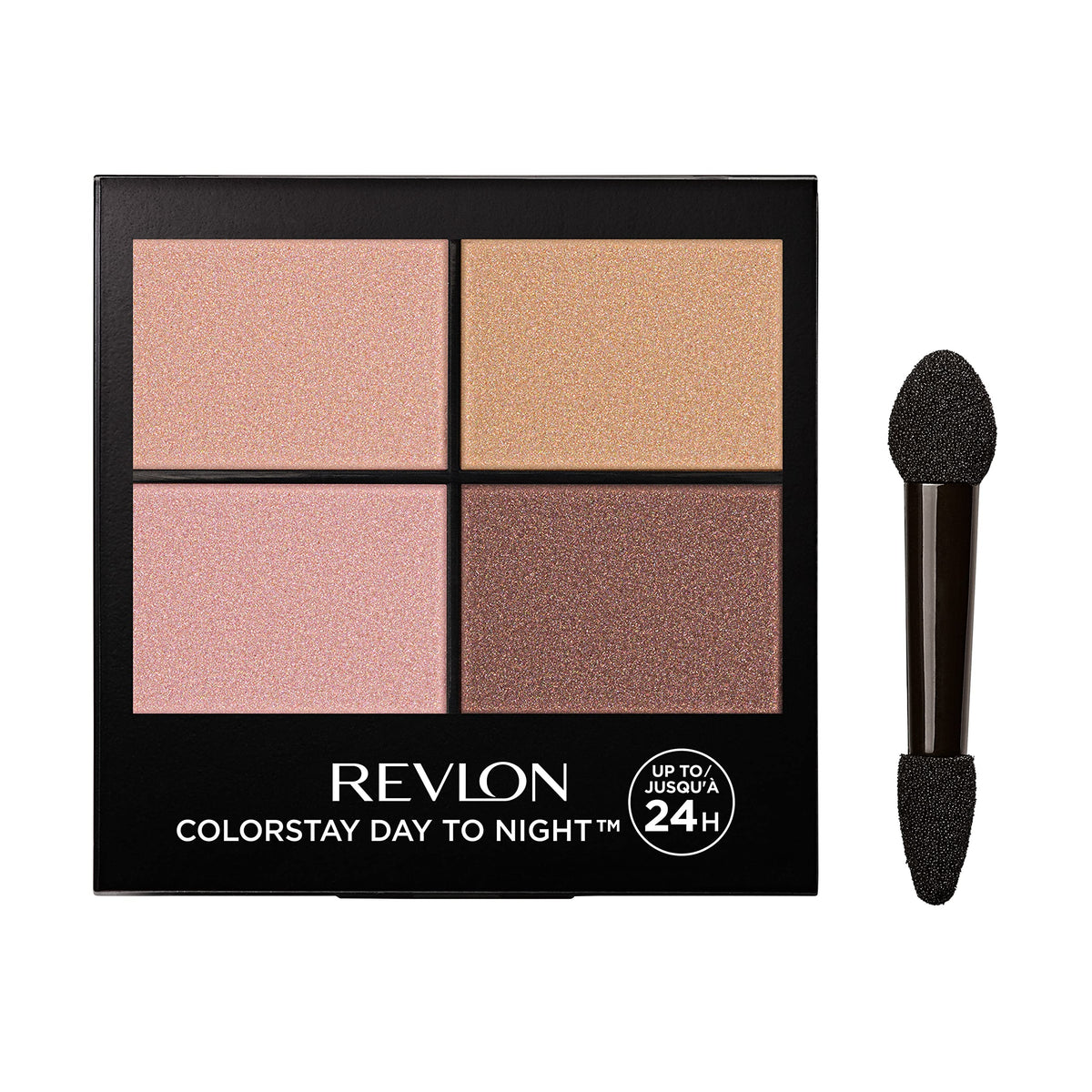 Revlon ColorStay Day to Night Eyeshadow Quad, 505 Decadent, 0.16 oz