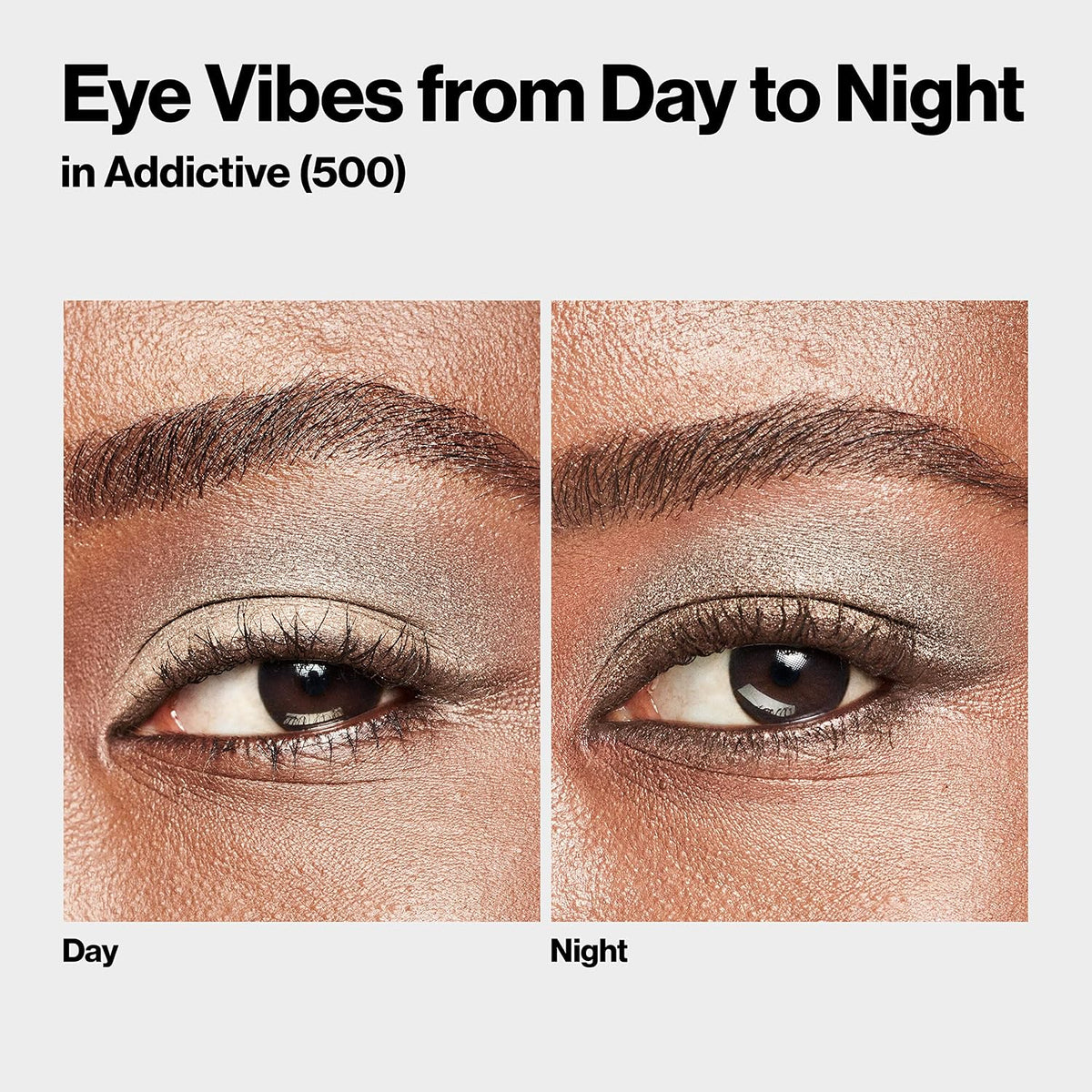 Revlon ColorStay Day to Night Eyeshadow Quad, 500 Addictive, 0.16 oz