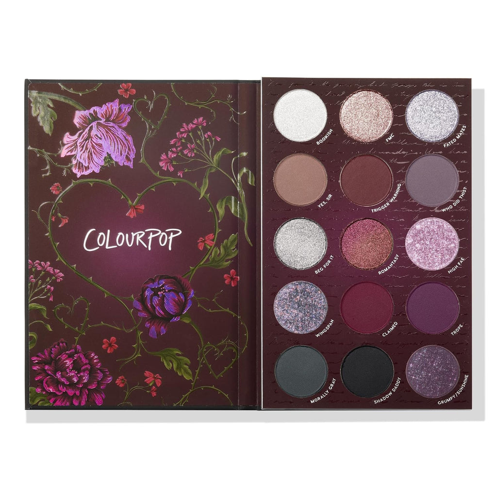 ColourPop A Shadow of Secrets Eyeshadow Palette, 15 Shades