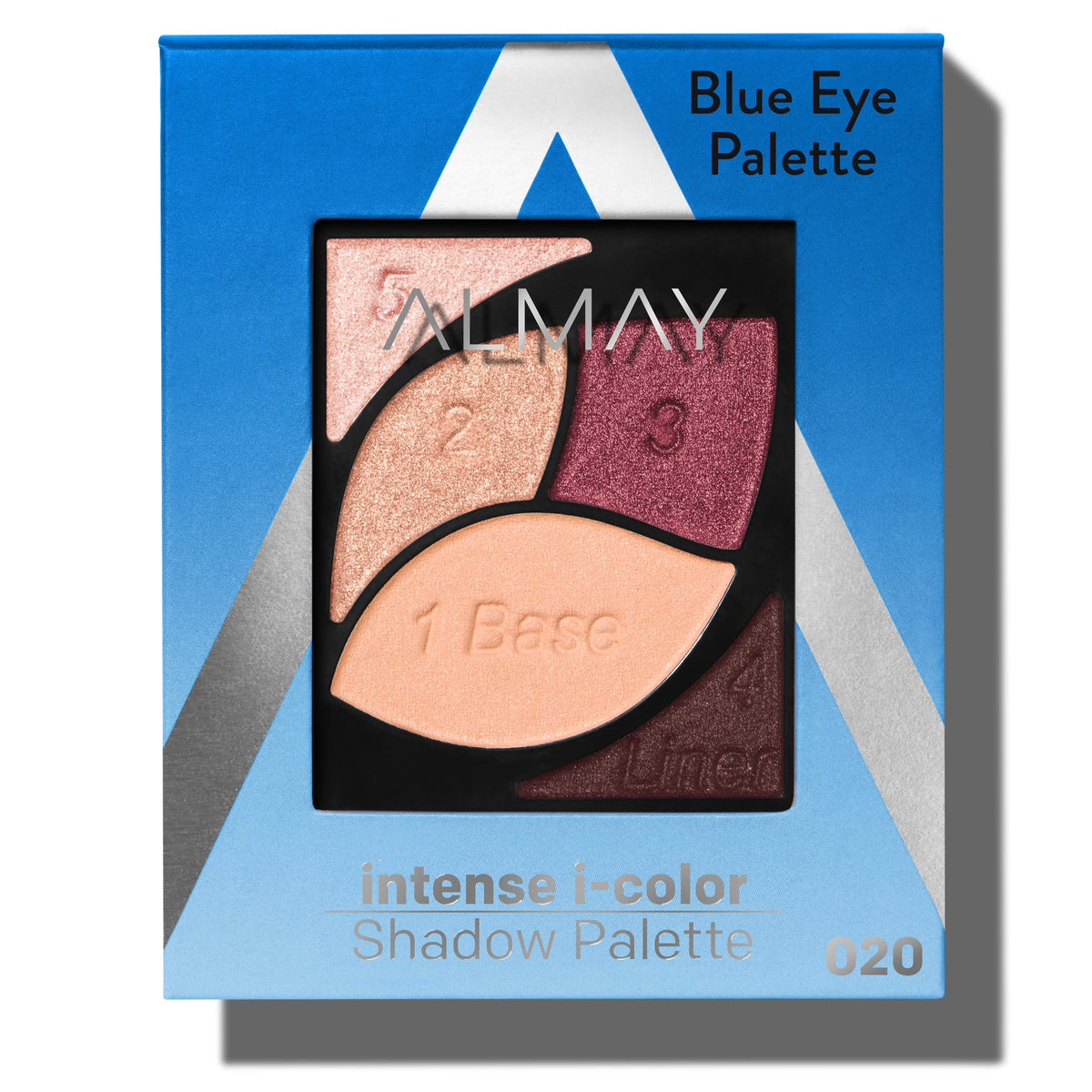 Almay Intense I-Color Enhancing Eyeshadow Palette, 010 Brown Eyes, 0.1 oz